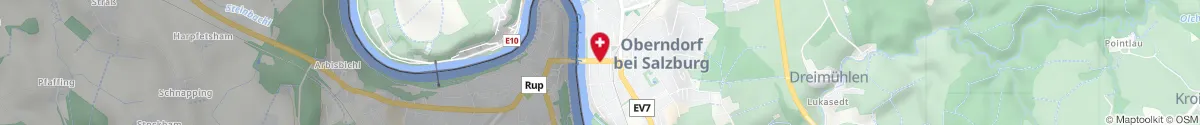 Kartendarstellung des Standorts für Apotheke Zur Mariahilf in 5110 Oberndorf bei Salzburg